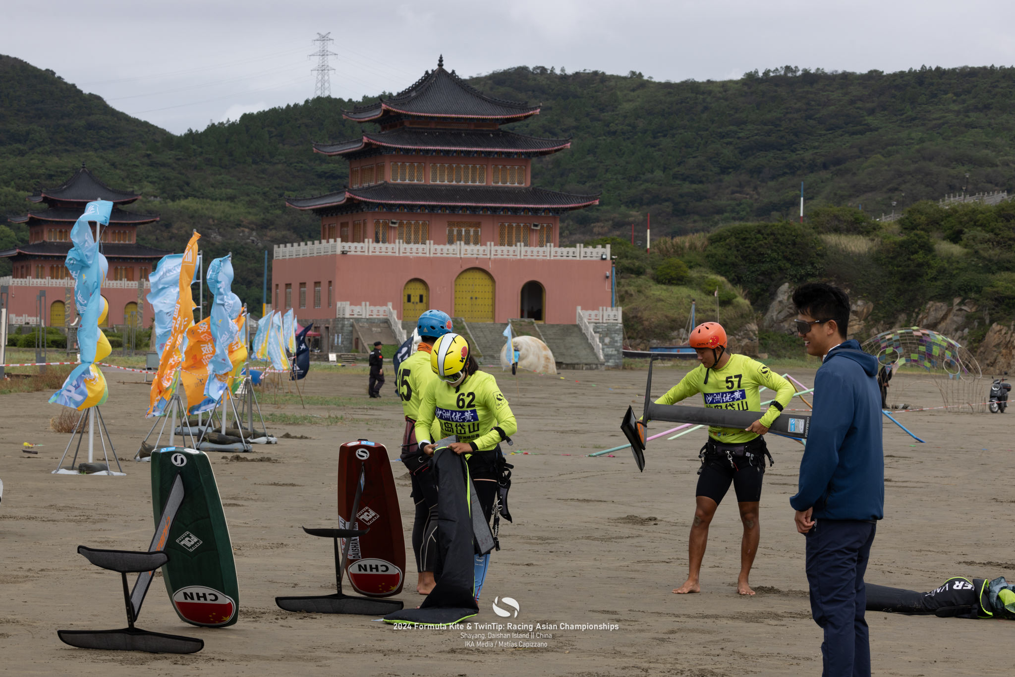 2024 Formula Kite & TwinTip:Racing Asian Championships & Open Asian Trophy. Shayang, Daishan Island, China. IKA  / © Matías Capizzano