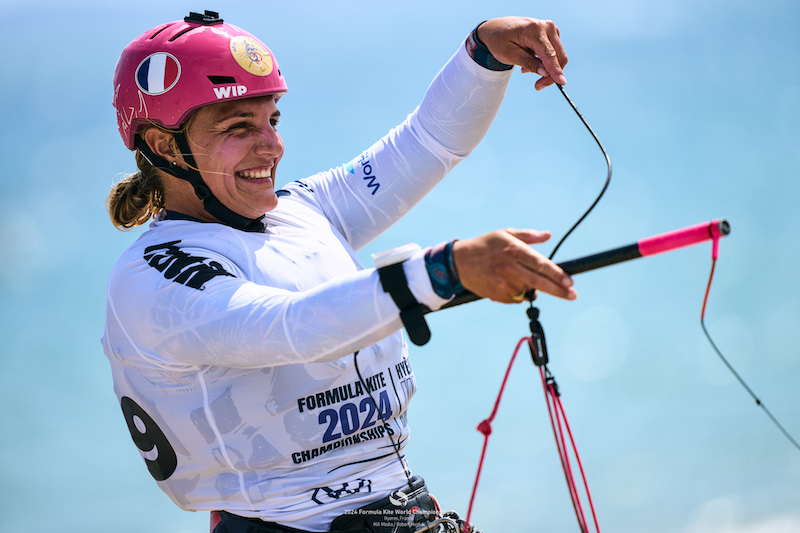 © IKA media/ Robert Hajduk: Poema Newland smiling again after a good day two Poema gets her mojo back