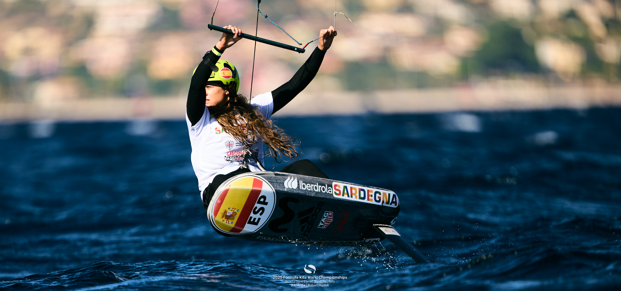 © IKA media/Robert Hajduk: The flying Spaniard, Gisela Pulido, puts the hammer down to win a race