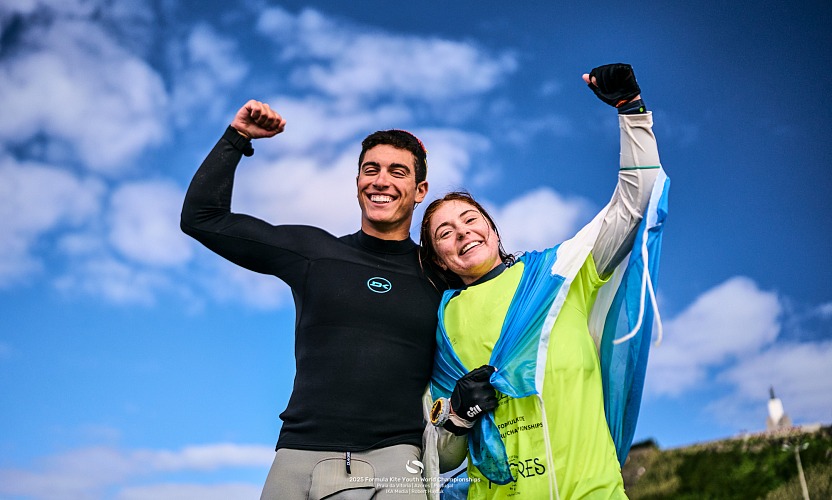 © IKA media/Robert Hajduk: Riccardo Pianosi [ITA] and Catalina Turienzo [ARG]