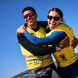 © IKA media/Robert Hajduk:  Second European title for Riccardo Pianosi [ITA], third for Lauriane Nolot [FRA]