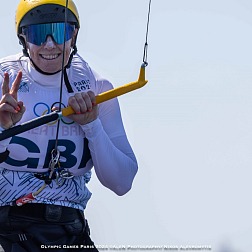 © Nikos Alevromytis: Ellie Aldridge wins the first race in Marseilles